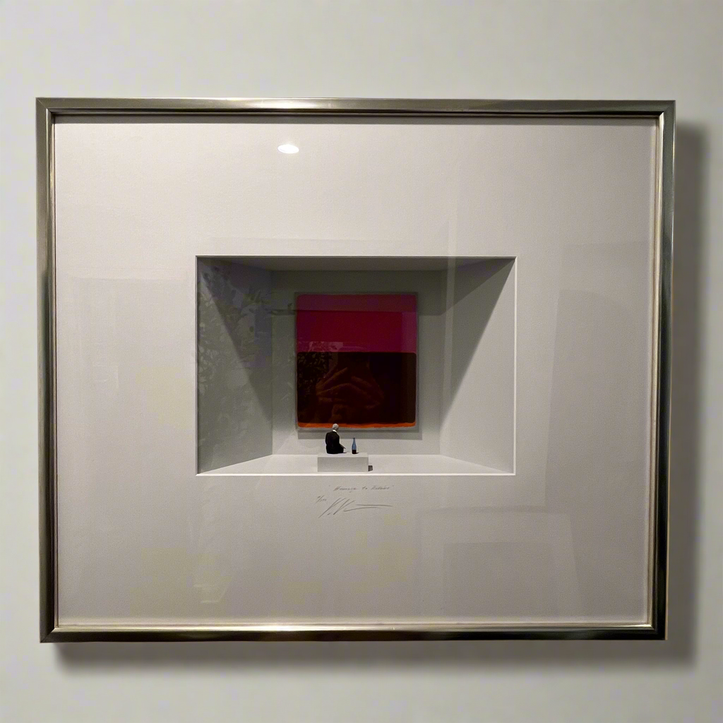 Volker Kühn – Homage to Rothko - Signed Limited Edition Shadow Box Art (11/110)