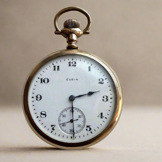 Antique Elgin Pocket Watch – 16S, 7 Jewel | Grade 291, Class 110