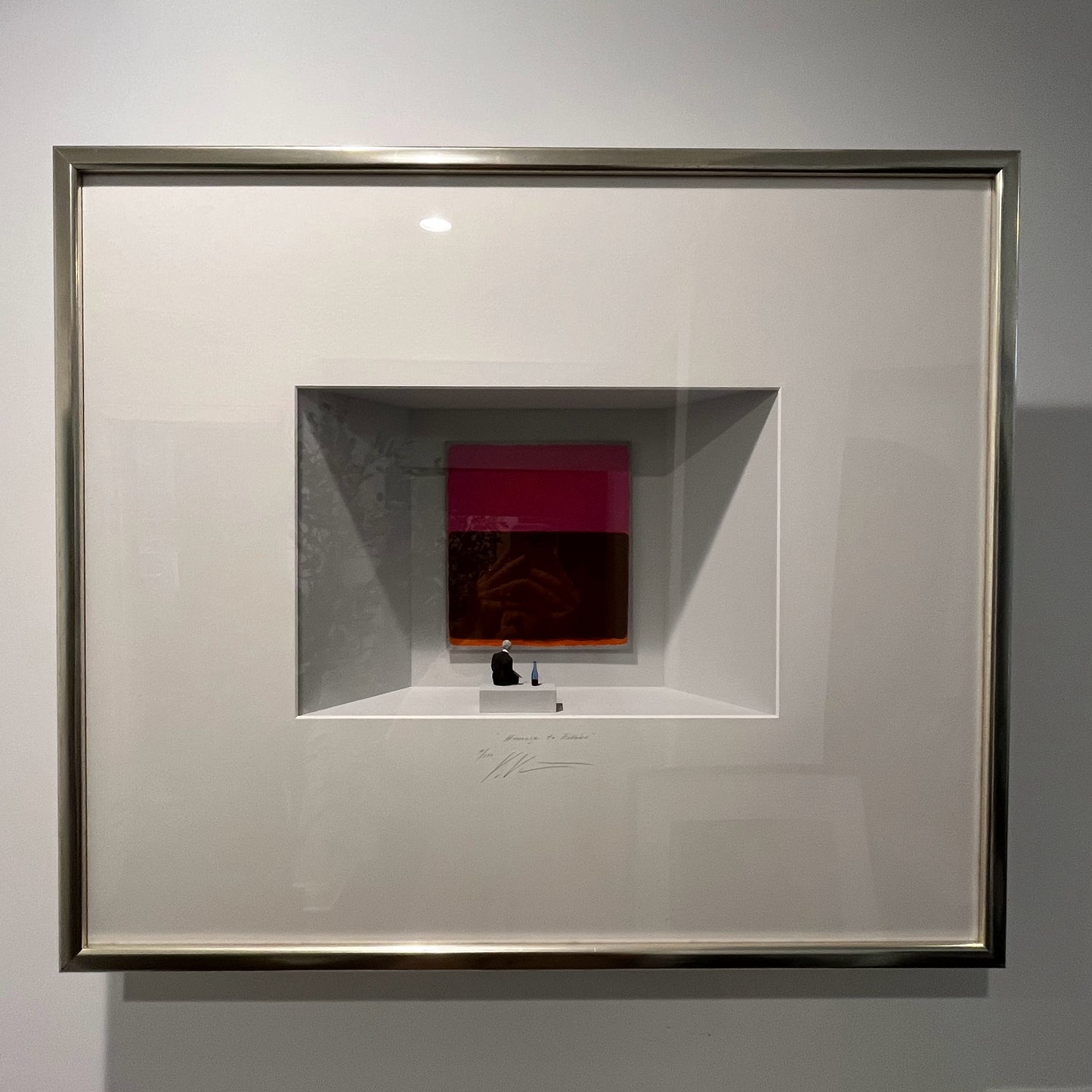 Volker Kühn – Homage to Rothko - Signed Limited Edition Shadow Box Art (11/110)