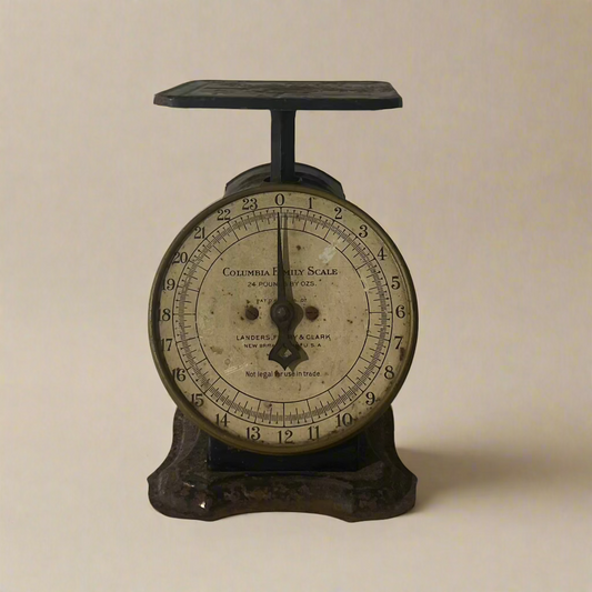 Antique Columbia Family Scale - Rustic Chic