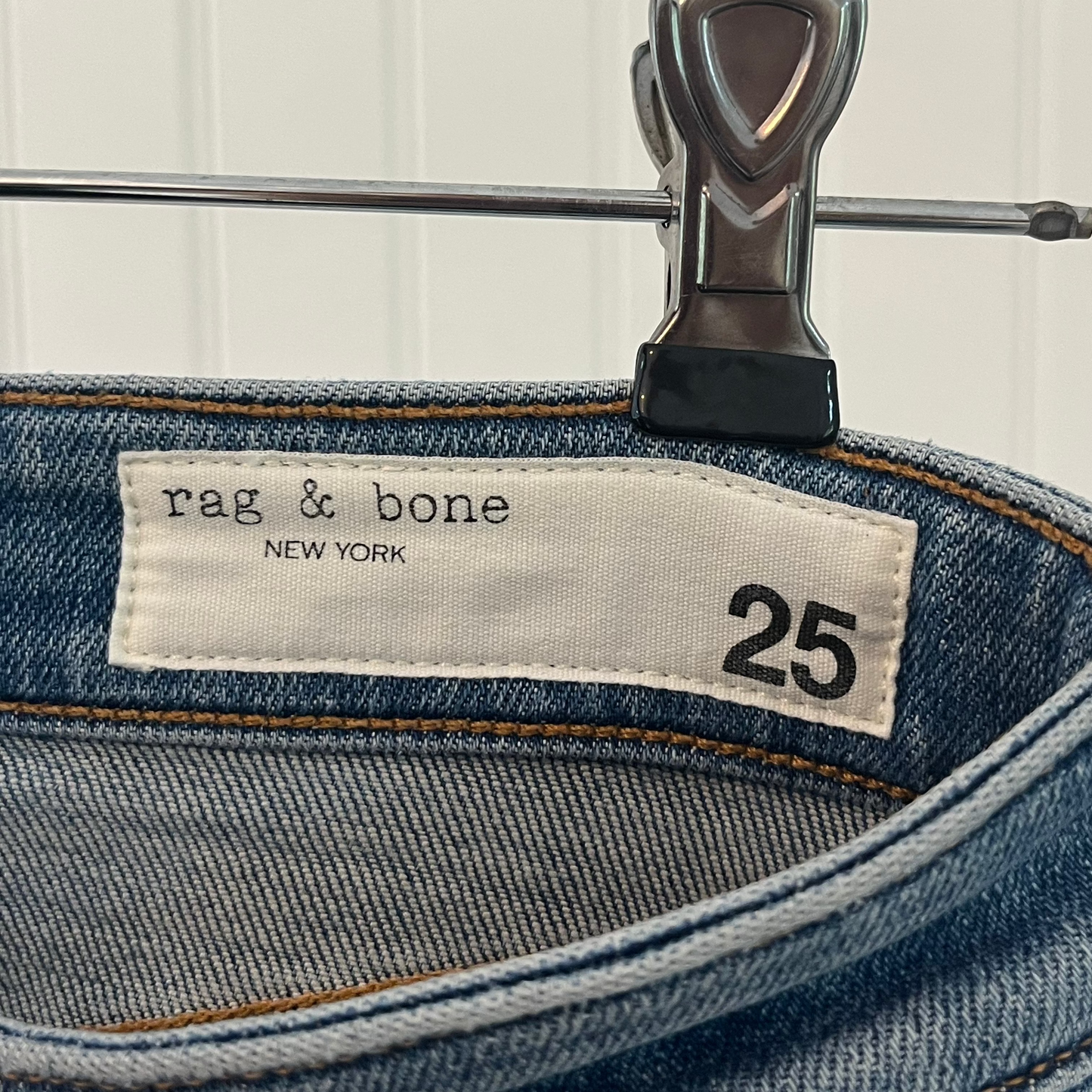 Rag & Bone High Rise Light Blue Ankle Flare Denim – Size 25
