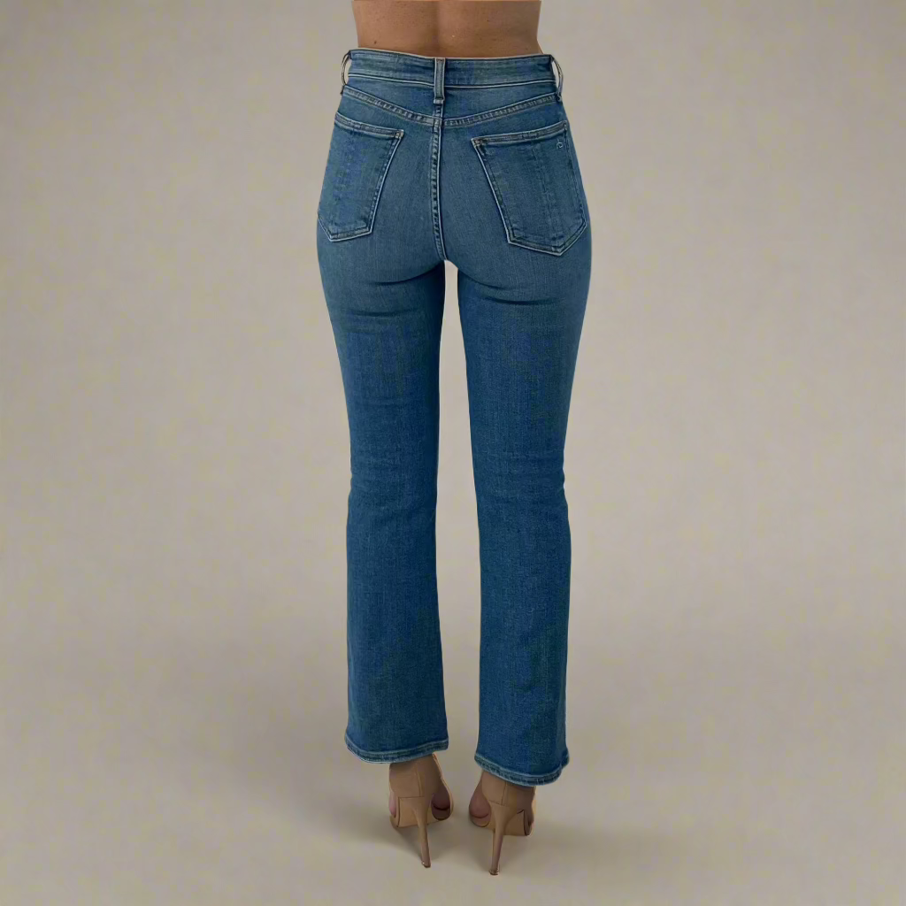 Rag & Bone High Rise Light Blue Ankle Flare Denim – Size 25
