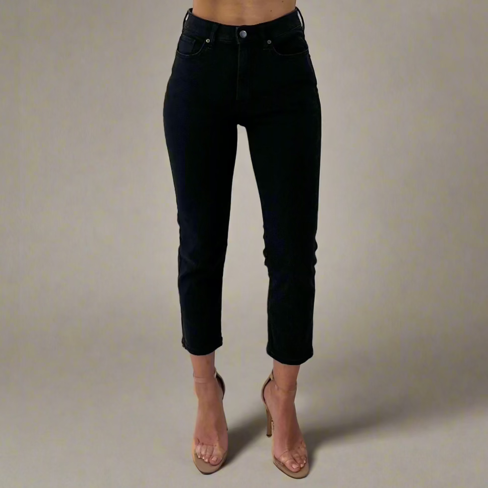 Elizabeth and James Black High Rise Vintage Straight - Size 4P 27