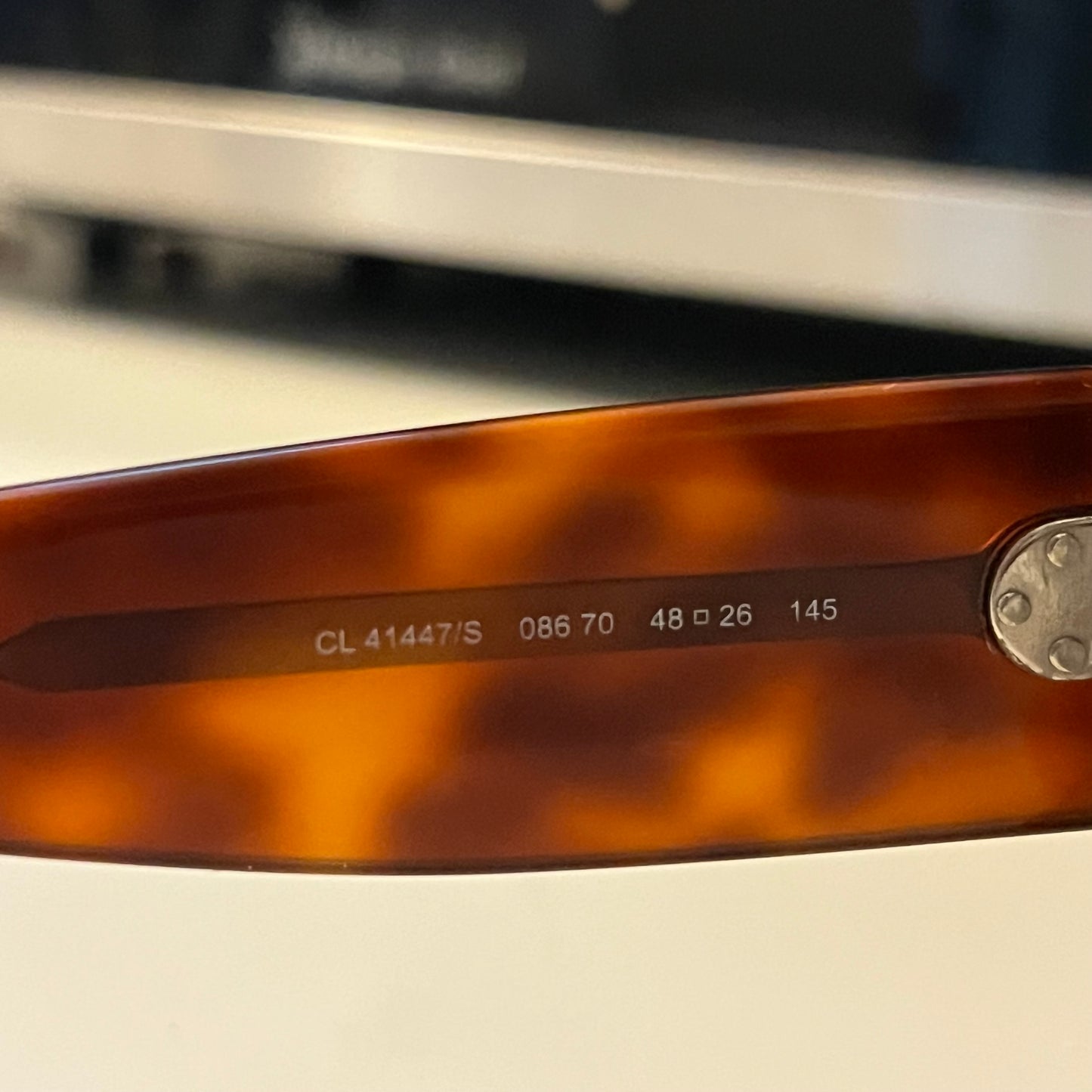CELINE Petra Tortoise Shell Cat-eye Sunglasses - Phoebe Philo Design