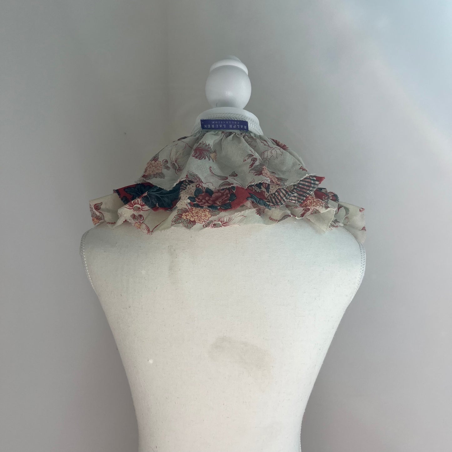 Ralph Lauren Collection Floral Ruffle Scarf