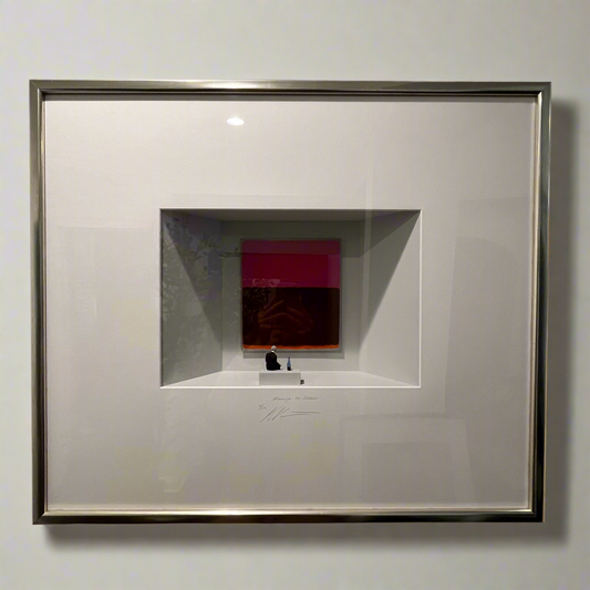 Volker Kühn – Homage to Rothko - Signed Limited Edition Shadow Box Art (11/110)