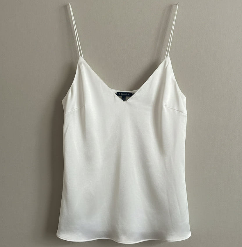 Ralph Lauren Collection Ivory Silk Camisole - Size 6