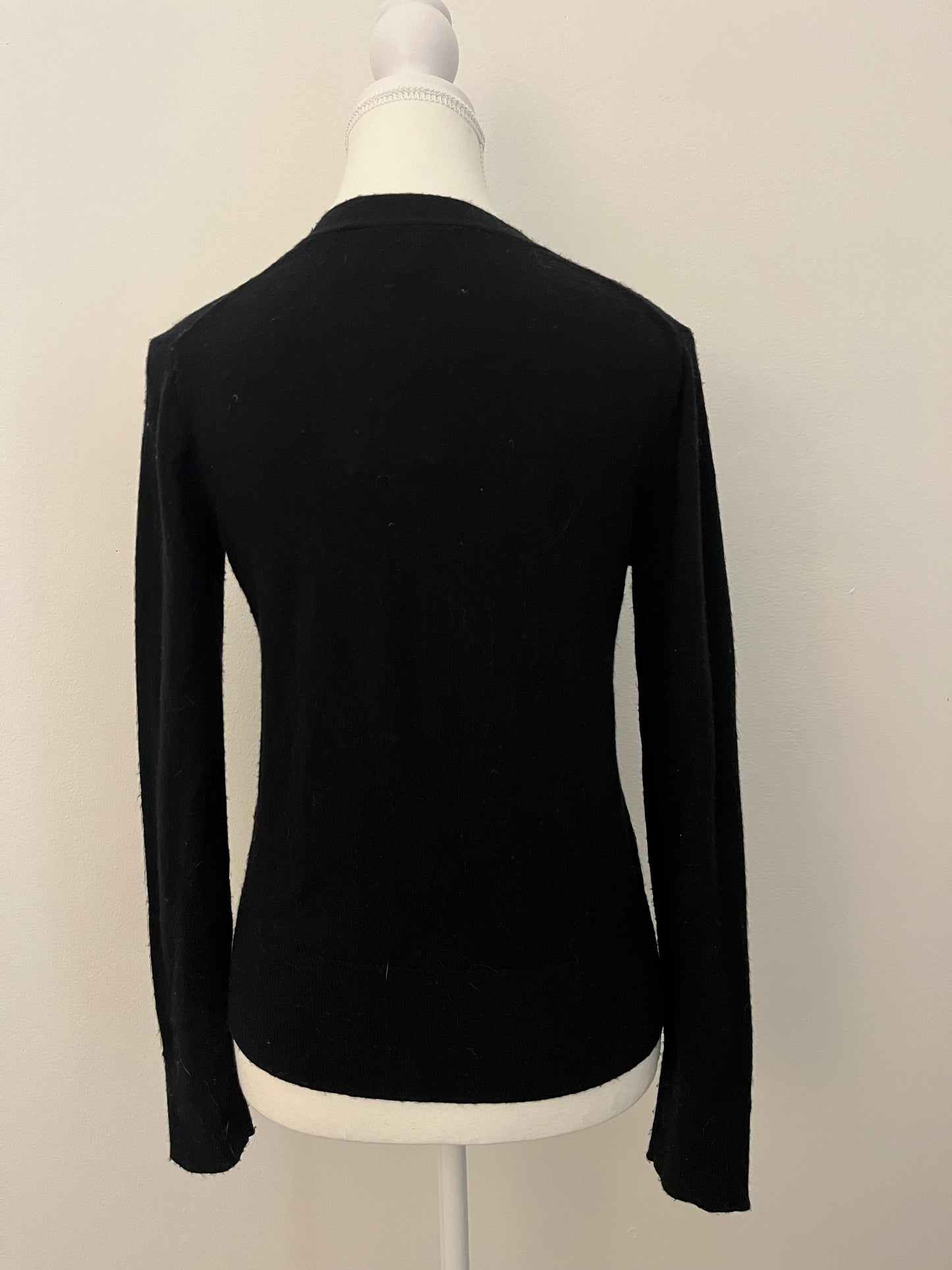 Kate Spade Embellished Black Cardigan - XS