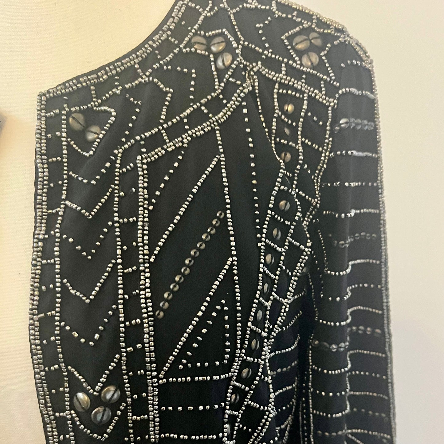 VELVET by Graham & Spencer Black Embroidered Jacket - Size XS