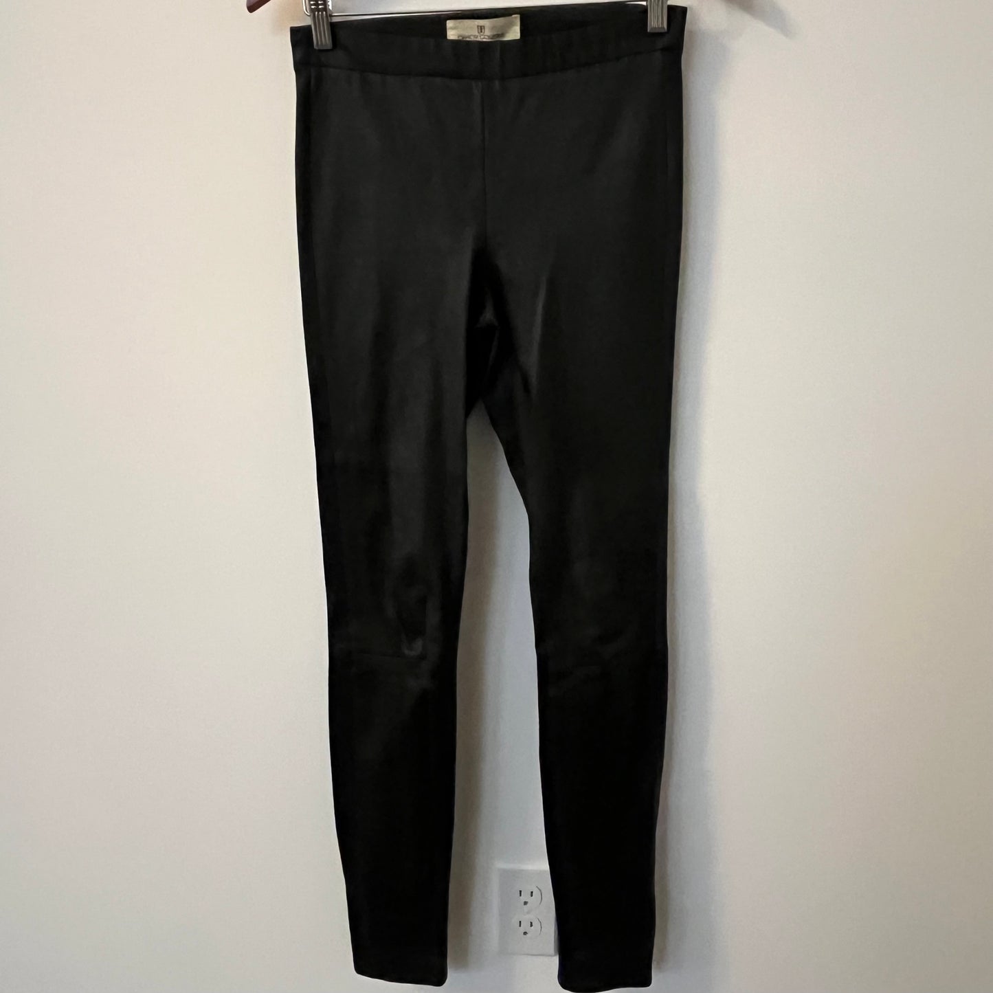 Dakota Collective 100% Leather Skinny Elastic Waist Leggings - Size 0