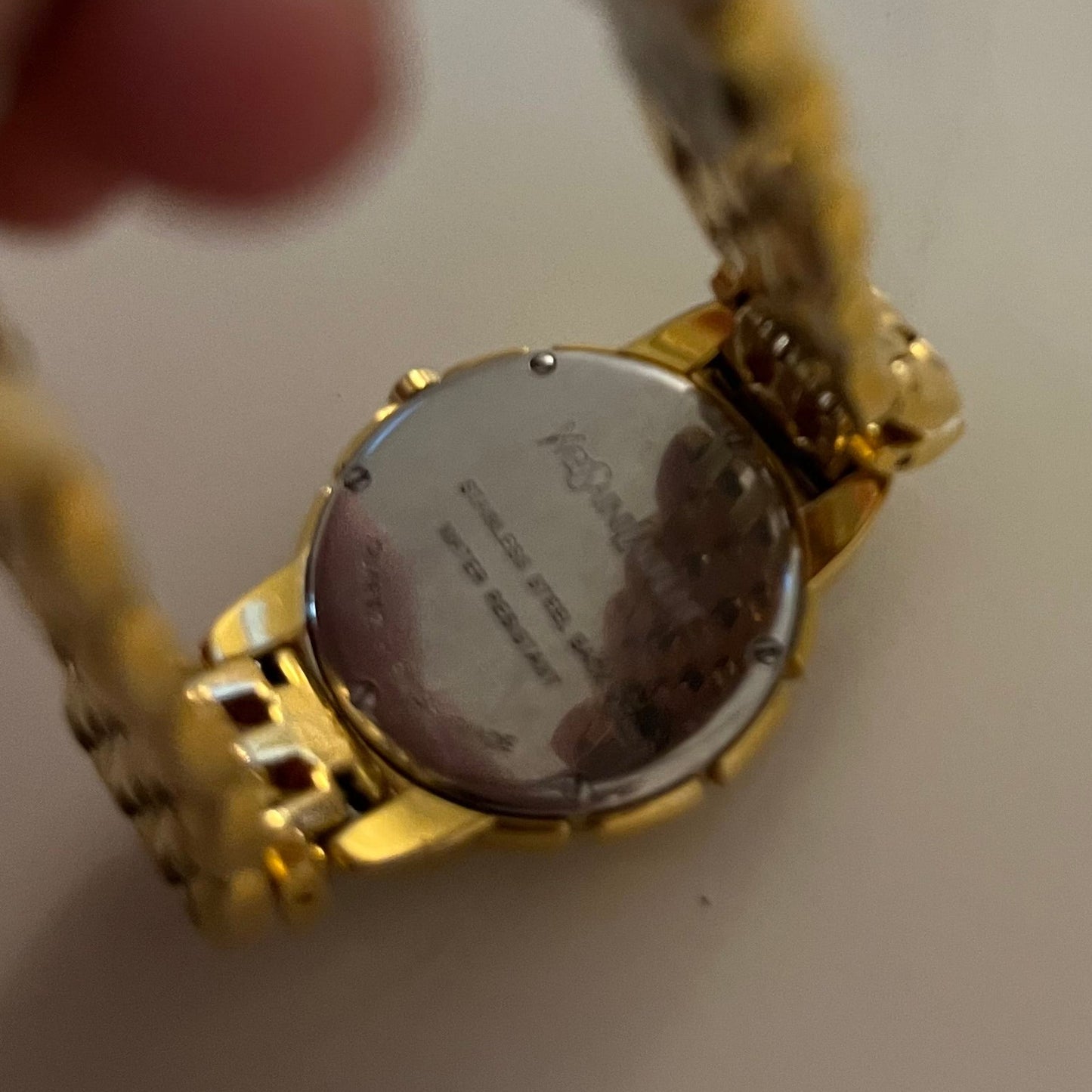Vintage Yves Saint Laurent Gold-Tone Watch
