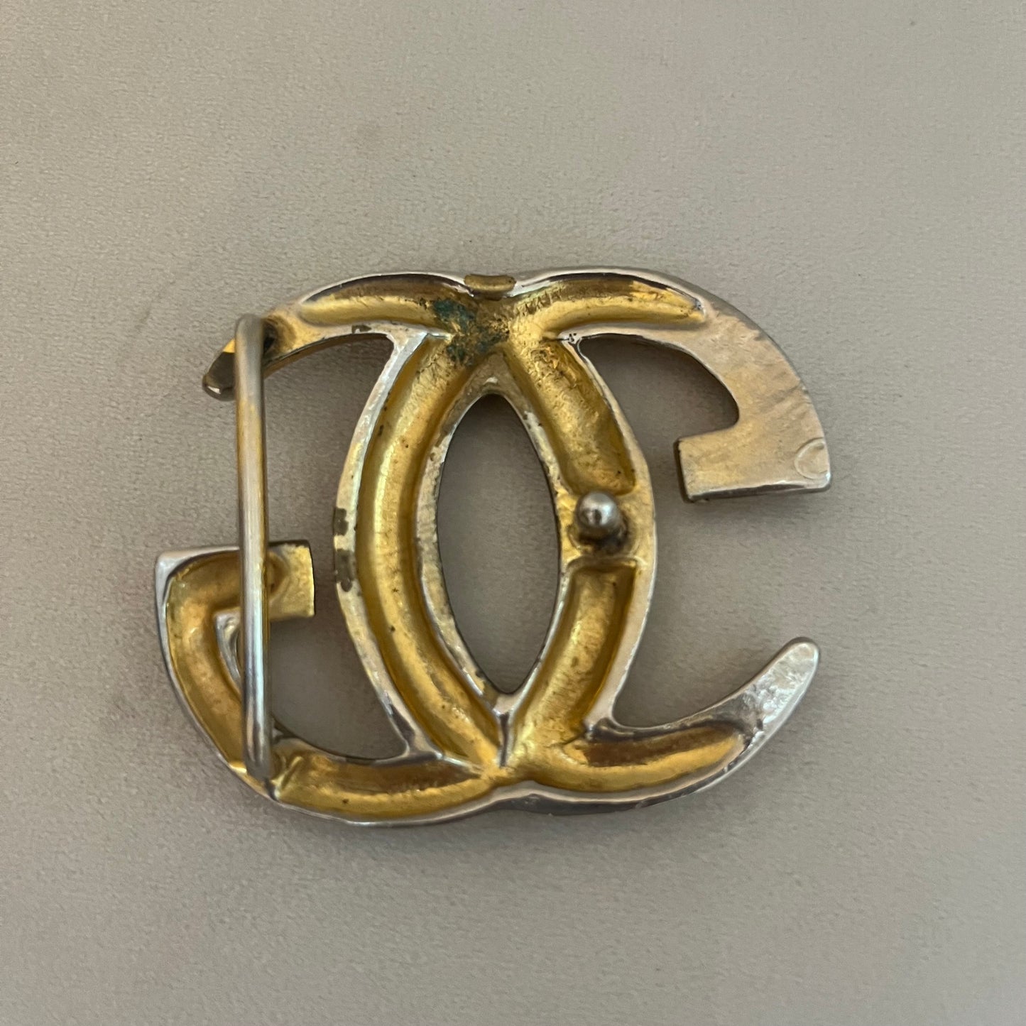 Gucci Vintage Large GG Interlocking Belt Buckle