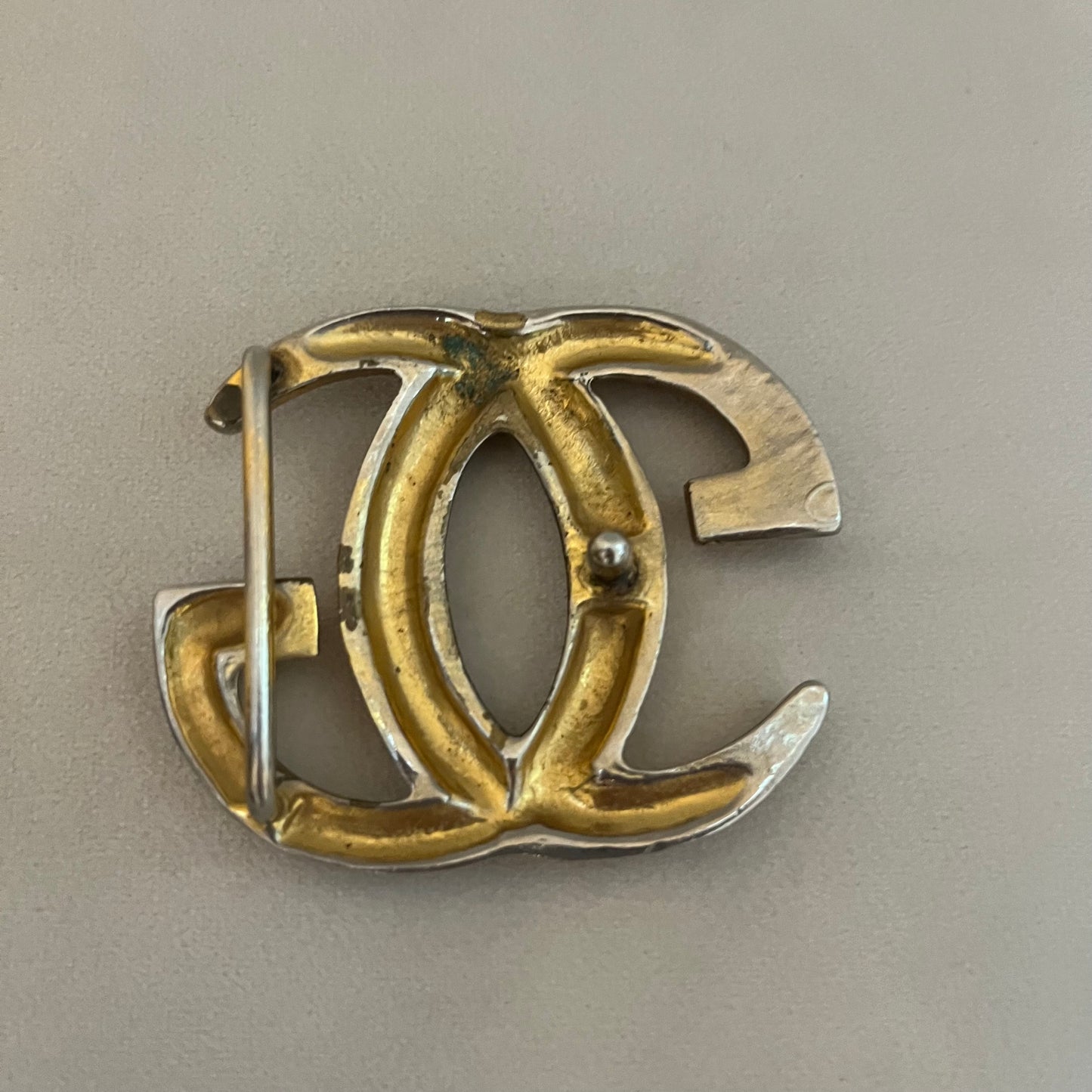 Gucci Vintage Large GG Interlocking Belt Buckle