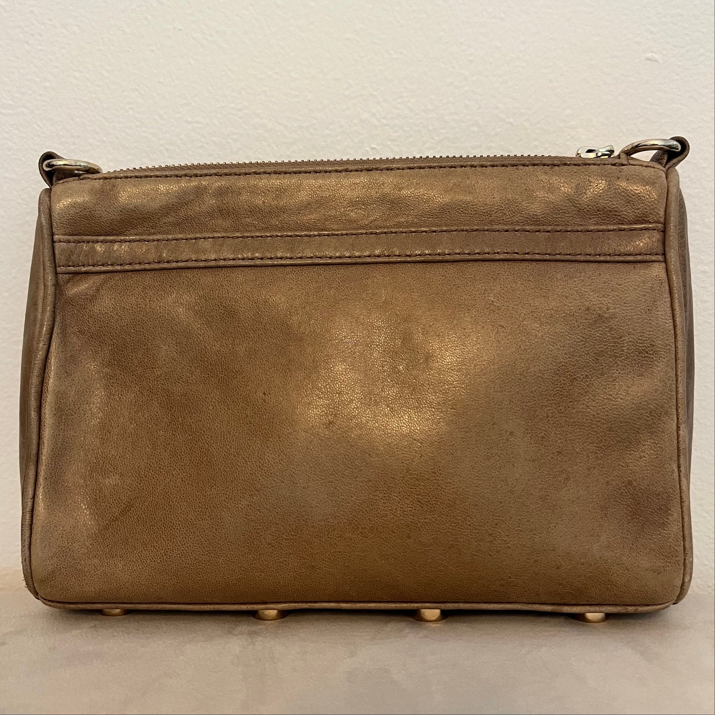 Rebecca Minkoff Morning After Clutch (MAC) – Tan Leather Crossbody